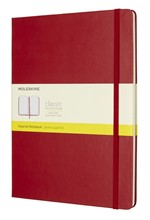 ΣΗΜΕΙΩΜΑΤΑΡΙΟ 19*25 XL MOLESKINE ΡΙΓΕ HARD SCARLET RED