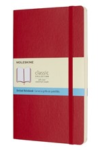 ΣΗΜΕΙΩΜΑΤΑΡΙΟ 13*21 LARGE MOLESKINE ΜΕ ΤΕΛΕΙΕΣ SCΑRLΕΤ RΕD