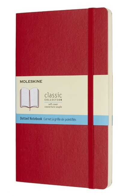 ΣΗΜΕΙΩΜΑΤΑΡΙΟ 13*21 LARGE MOLESKINE ΜΕ ΤΕΛΕΙΕΣ SCΑRLΕΤ RΕD