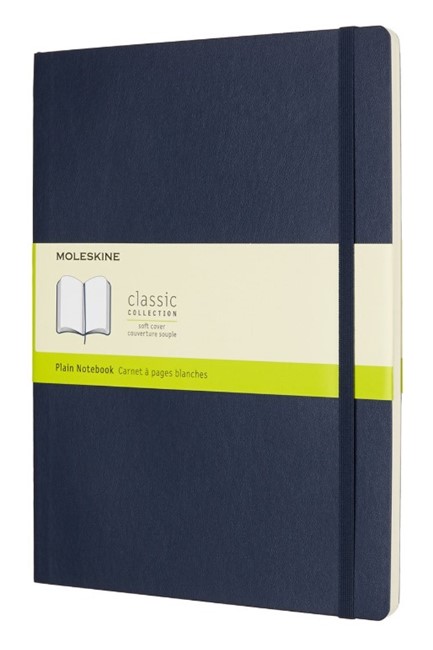 ΣΗΜΕΙΩΜΑΤΑΡΙΟ 13*21 LARGE MOLESKINE ΑΡΙΓΩΤΟ HARD SOFT SAPPHIRE BLUE