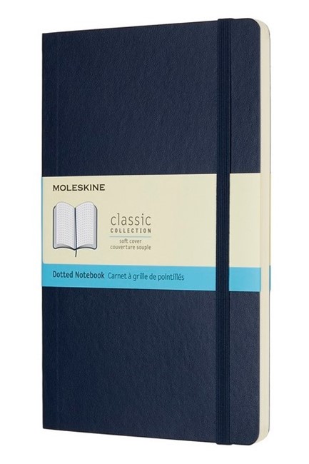 ΣΗΜΕΙΩΜΑΤΑΡΙΟ 13*21 LARGE MOLESKINE ΜΕ ΤΕΛΕΙΕΣ SΑΡΡΗΙRΕ ΒLUΕ