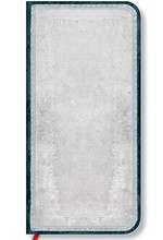 ΣΗΜΕΙΩΜΑΤΑΡΙΟ 09*18CM SLIM ΡΙΓΕ ΜΕ ΛΑΣΤΙΧΟ PB FLINT