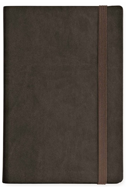 ΣΗΜΕΙΩΜΑΤΑΡΙΟ 09,5*13,5εκ.ΡΙΓΕ LEGAMI ΜΕ ΛΑΣΤΙΧΟ MY NOTEBOOK MYNOT0001 BLACK