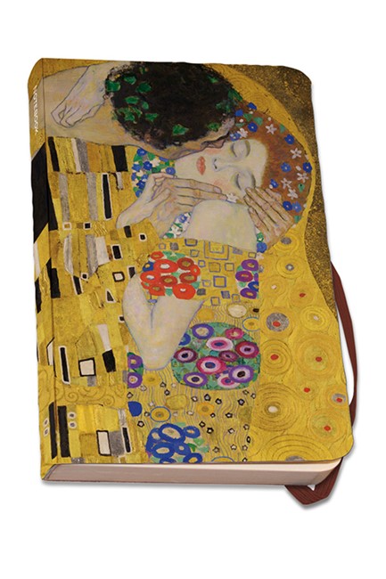ΣΗΜΕΙΩΜΑΤΑΡΙΟ BB KLIMT-THE KISS 9,5*15cm.ΡΙΓΕ 56φ.