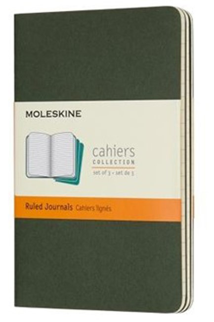 ΣΗΜΕΙΩΜΑΤΑΡΙΟ 09*14 POCKET MOLESKINE ΡΙΓΕ SOFT MYRTLE GREEN