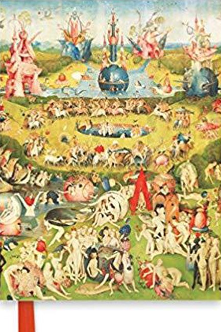 ΣΗΜΕΙΩΜΑΤΑΡΙΟ FLAME TREE FOILED HIERONYMOUS BOSCH-THE GARDEN FO EARTHLY DELIGHTS 14,8*21cm.88Φ.ΡΙΓΕ