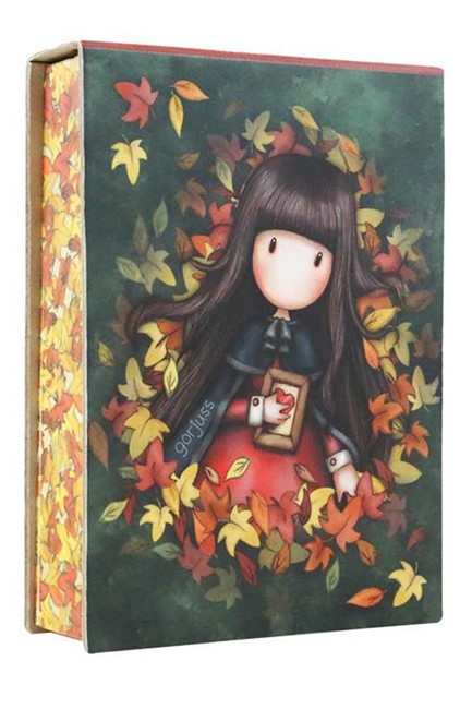 ΣΗΜΕΙΩΜΑΤΑΡΙΟ ΜΠΛΟΚ 9*10CM GORJUSS 910GJ04 AUTUMN LEAVES