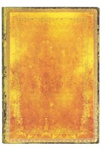 ΣΗΜΕΙΩΜΑΤΑΡΙΟ 13*18cm.MIDI ΡΙΓΕ PB OLD LEATHER OCHRE