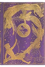 ΣΗΜΕΙΩΜΑΤΑΡΙΟ 13*18cm.MIDI ΡΙΓΕ ΜΕ ΛΑΣΤΙΧΟ ΡB VIOLET FAIRY