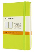 ΣΗΜΕΙΩΜΑΤΑΡΙΟ 09*14 POCKET MOLESKINE ΡΙΓΕ HARD LEMON GREEN