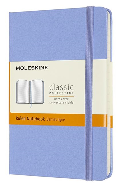ΣΗΜΕΙΩΜΑΤΑΡΙΟ 09*14 POCKET MOLESKINE ΡΙΓΕ HARD HYDRANGEA BLUE