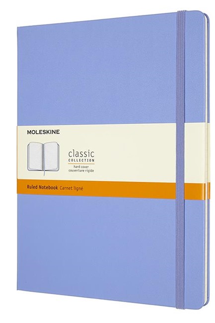 ΣΗΜΕΙΩΜΑΤΑΡΙΟ 19*25 XL MOLESKINE ΡΙΓΕ HARD HYDRANGEA BLUE