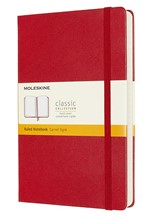 ΣΗΜΕΙΩΜΑΤΑΡΙΟ 13*21 LARGE MOLESKINE EXPANDED ΡΙΓΕ HARD SCARLET RED