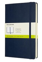 ΣΗΜΕΙΩΜΑΤΑΡΙΟ 13*21 LARGE MOLESKINE EXPANDED ΑΡΙΓΩΤΟ HARD SAPPHIRE BLUE