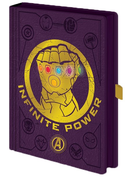 ΣΗΜΕΙΩΜΑΤΑΡΙΟ 14*21cm.ΡΙΓΕ MARVEL AVENGERS INFINITY WAR