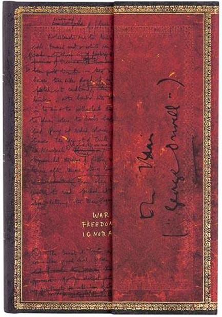 ΣΗΜΕΙΩΜΑΤΑΡΙΟ 09*14CM.MINI ΡΙΓΕ ΜΑΓΝΗΤ.PB ORWELL 1984