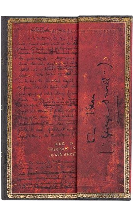 ΣΗΜΕΙΩΜΑΤΑΡΙΟ 13*18CM.MIDI ΡΙΓΕ ΜΑΓΝΗΤ.PB ORWELL 1984