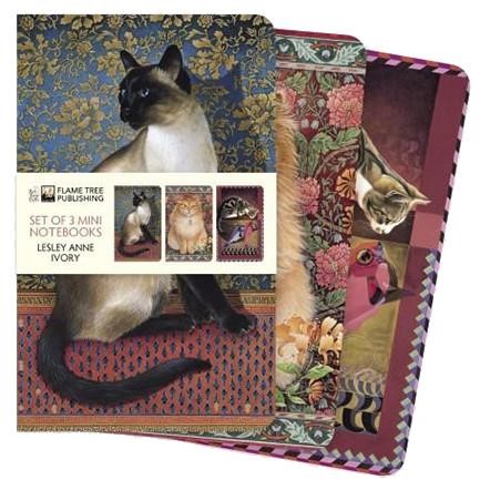 ΣΗΜΕΙΩΜΑΤΑΡΙΟ FLAME TREE MINI LESLEY ANNE IVORY 9*14,5cm.32Φ.ΡΙΓΕ ΣΕΤ 3ΤΕΜ.