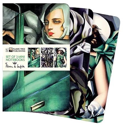 ΣΗΜΕΙΩΜΑΤΑΡΙΟ FLAME TREE MINI TAMARA DE LEMPICKA 9*14,5cm.32Φ.ΡΙΓΕ ΣΕΤ 3ΤΕΜ.