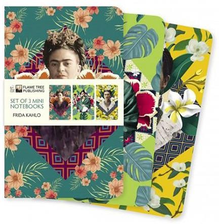 ΣΗΜΕΙΩΜΑΤΑΡΙΟ FLAME TREE MINI FRIDA KAHLO 9*14,5cm.32Φ.ΡΙΓΕ ΣΕΤ 3ΤΕΜ.