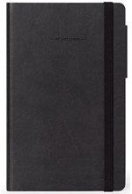 ΣΗΜΕΙΩΜΑΤΑΡΙΟ 13*21εκ.ΡΙΓΕ LEGAMI ΜΕ ΛΑΣΤΙΧΟ MY NOTEBOOK MYNOT0165 BLACK