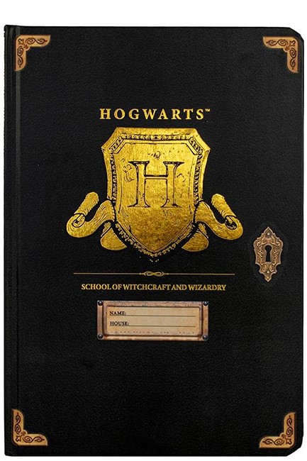 ΣΗΜΕΙΩΜΑΤΑΡΙΟ 14*21CM. ΡΙΓΕ HARRY POTTER HOGWATRS SHIELD