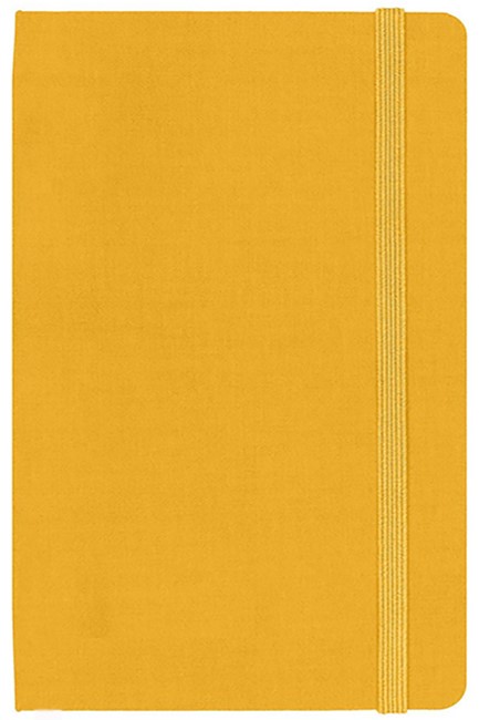 ΣΗΜΕΙΩΜΑΤΑΡΙΟ 09*14 POCKET MOLESKINE ΡΙΓΕ HARD SILK ORANGE YELLOW