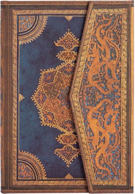 ΣΗΜΕΙΩΜΑΤΑΡΙΟ 09*14cm.MINI ΡΙΓΕ PB SAFAVID INDIGO