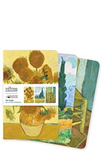 ΣΗΜΕΙΩΜΑΤΑΡΙΟ FLAME TREE MINI NATIONAL GALLERY-VAN GOGH 9*14,5cm.32Φ.ΡΙΓΕ ΣΕΤ 3ΤΕΜ.