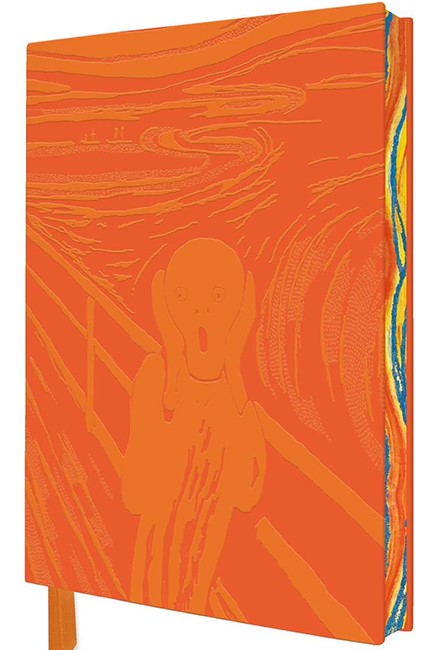 ΣΗΜΕΙΩΜΑΤΑΡΙΟ FLAME TREE ARTISAN ART MUNCH-THE SCREAM 14,8*21cm.88Φ.ΡΙΓΕ