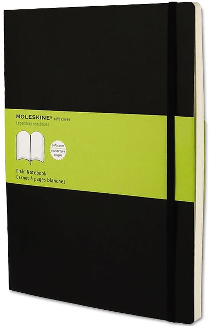 ΣΗΜΕΙΩΜΑΤΑΡΙΟ 19*25 XL MOLESKINE ΑΡΙΓΩΤΟ SOFT BLACK