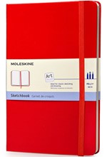 ΣΗΜΕΙΩΜΑΤΑΡΙΟ 13*21 LARGE MOLESKINE SΚΕΤCΗBOOK RED