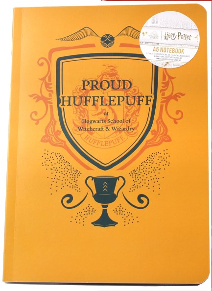 ΣΗΜΕΙΩΜΑΤΑΡΙΟ 14*21CM. ΡΙΓΕ HARRY POTTER NBA5HP82 PROUD HUFFLEPUFF