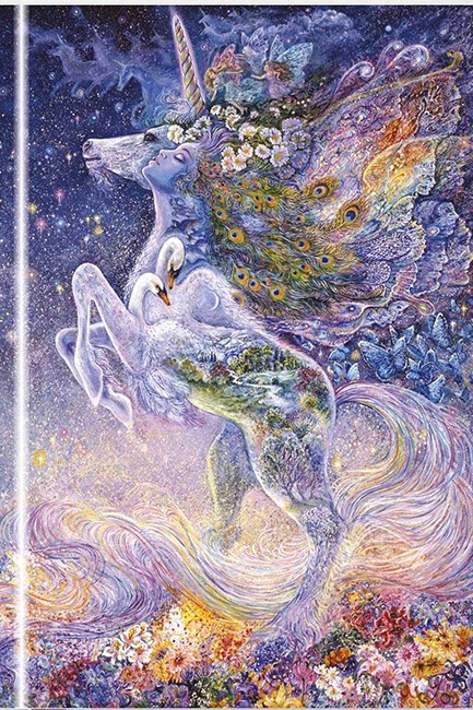 ΣΗΜΕΙΩΜΑΤΑΡΙΟ FLAME TREE FOILED WALL-SOUL OF A UNICORN 14,8*21cm.88Φ.ΡΙΓΕ