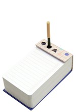 ΚΥΒΟΣ ΣΗΜΕΙΩΣΕΩΝ KIKKERLAND 17,5*10,5*6,3 εκ.JOTTER PAD AND PEN