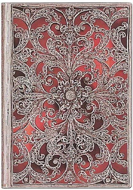 ΣΗΜΕΙΩΜΑΤΑΡΙΟ 13*18cm.MIDI ΡΙΓΕ FLEXIS PB GARNET