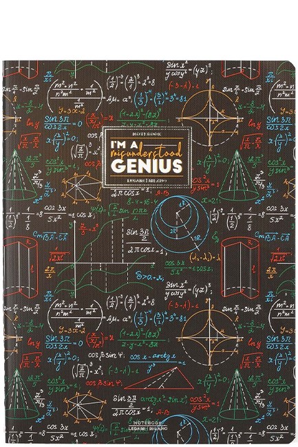 ΣΗΜΕΙΩΜΑΤΑΡΙΟ 17*24CM.ΡΙΓΕ LEGAMI LARGE B5NOT0043 GENIUS