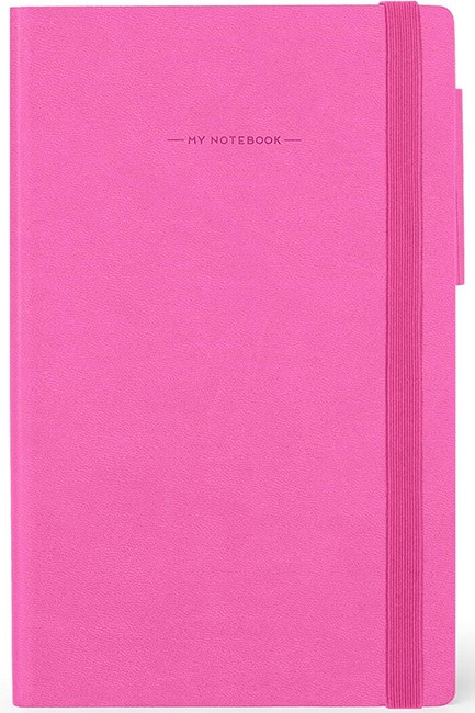 ΣΗΜΕΙΩΜΑΤΑΡΙΟ 13*21εκ.ΡΙΓΕ LEGAMI ΜΕ ΛΑΣΤΙΧΟ MY NOTEBOOK MYNOT0216 BOUGAINVILLEA
