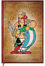 ΣΗΜΕΙΩΜΑΤΑΡΙΟ 09*14cm.MINI ΡΙΓΕ ΜΕ ΛΑΣΤΙΧΟ PB ASTERIX AND OBELIX