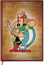 ΣΗΜΕΙΩΜΑΤΑΡΙΟ 13*18cm.MIDI ΡΙΓΕ ΜΕ ΛΑΣΤΙΧΟ PB ASTERIX AND OBELIX