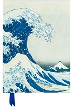 ΣΗΜΕΙΩΜΑΤΑΡΙΟ FLAME TREE FOILED HOKUSAI-THE GREAT WAVE 18,2*24.5cm.54Φ.ΡΙΓΕ