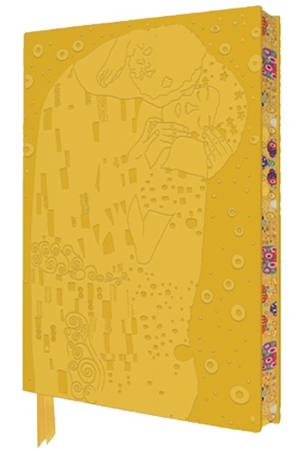 ΣΗΜΕΙΩΜΑΤΑΡΙΟ FLAME TREE ARTISAN ART KLIMT-THE KISS 14,8*21cm.88Φ.ΡΙΓΕ