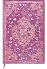 ΣΗΜΕΙΩΜΑΤΑΡΙΟ 18*23cm.ULTRA ΡΙΓΕ ΜΕ ΛΑΣΤΙΧΟ PB FLEXIS ROSE CHRONICLES
