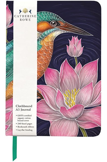 ΣΗΜΕΙΩΜΑΤΑΡΙΟ MUSEUMS & GALLERIES 15,4*21,7cm.ΡΙΓΕ HARD CATHERINE ROWE-KINGFISHER