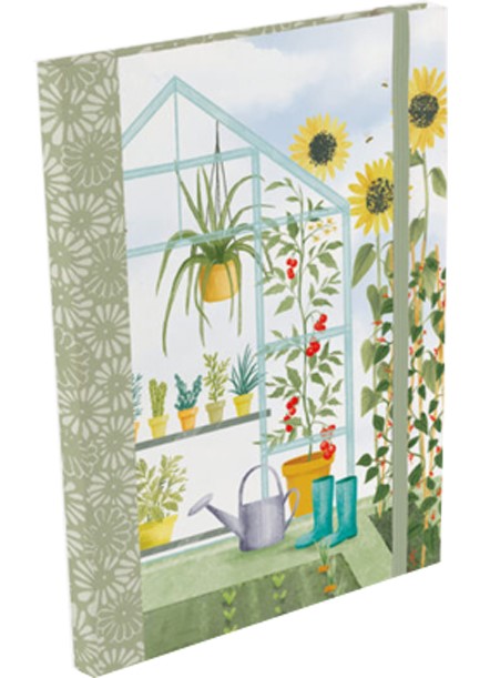 ΣΗΜΕΙΩΜΑΤΑΡΙΟ THE GIFTED STATIONERY IN THE GARDEN 15*22cm.80Φ.ΡΙΓΕ