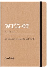 ΣΗΜΕΙΩΜΑΤΑΡΙΟ 15*21cm.ΜΕ ΤΕΛΕΙΕΣ LΕΤΤS ECO WORDS KRAFT