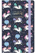 ΣΗΜΕΙΩΜΑΤΑΡΙΟ 13*21CM.ΡΙΓΕ LEGAMI ΜΕ ΛΑΣΤΙΧΟ NOTP0111 UNICORN