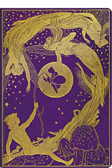 ΤΕΤΡΑΔΙΟ 21*29cm.ΡΙΓΕ PAPERBLANKS VIOLET FAIRY