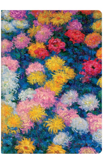 ΤΕΤΡΑΔΙΟ 10,5*14,8cm.ΡΙΓΕ PAPERBLANKS MONET'S CHRYSANTHEMUMS