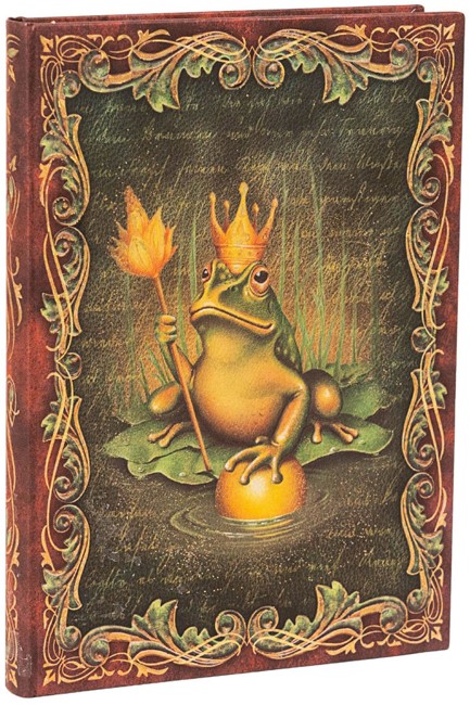 ΣΗΜΕΙΩΜΑΤΑΡΙΟ 13*18cm.MIDI ΡΙΓΕ PB FROG PRINCE